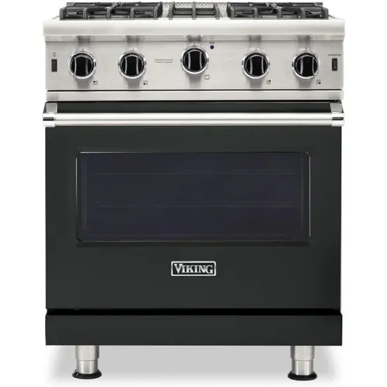 30&quot;W./24&quot;D. Gas Open Burner Range-4 Burners-Antique Bronze