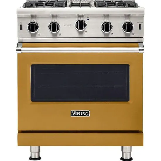 30&quot;W./24&quot;D. Gas Open Burner Range-4 Burners-Golden Hour