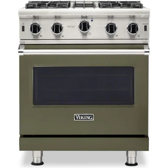 30&quot;W./24&quot;D. Gas Open Burner Range-4 Burners-Martini