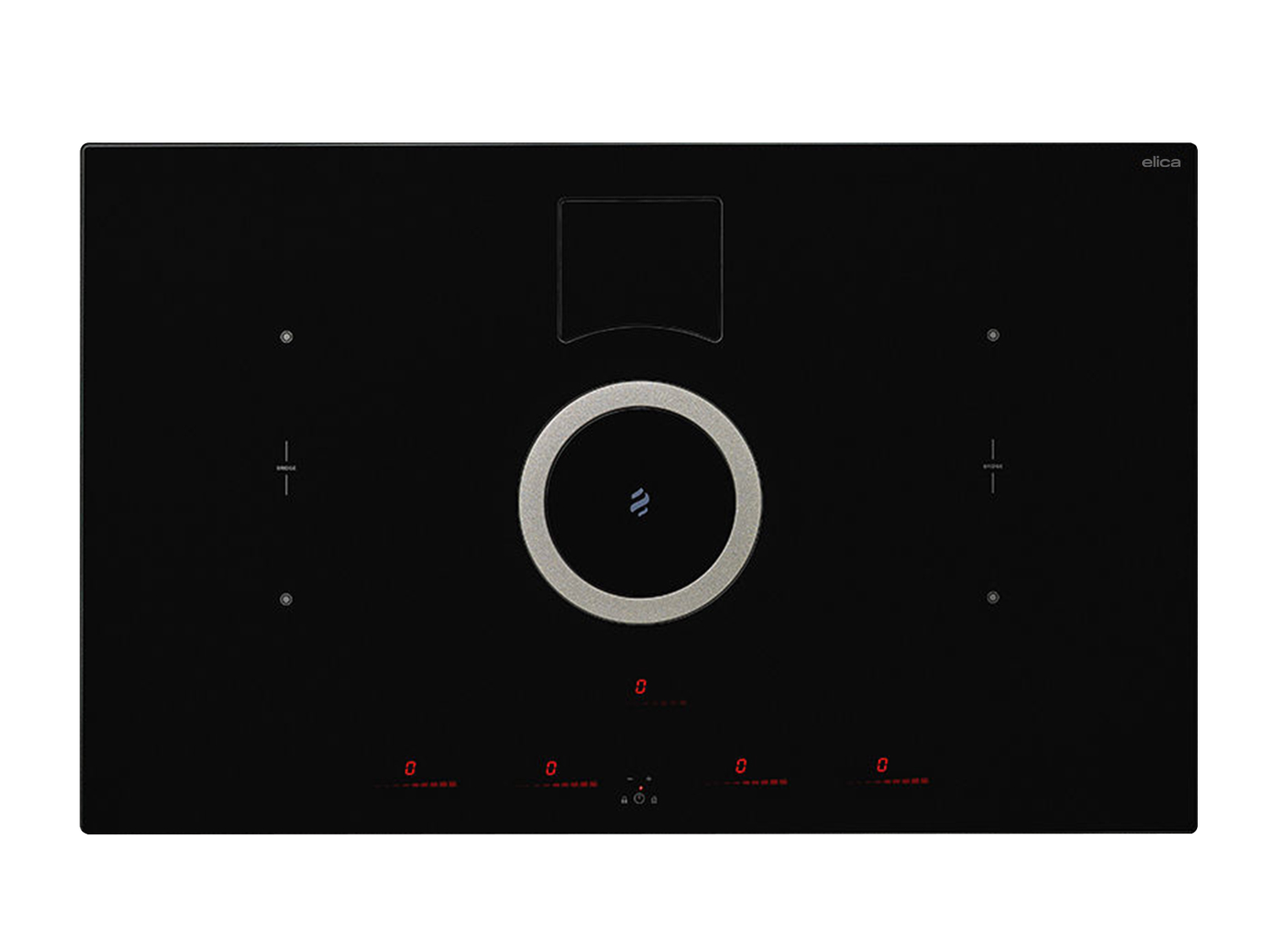 ELICA COOKTOP TESLA SWITCH 36&quot; 400 PCM BLACK GLASS