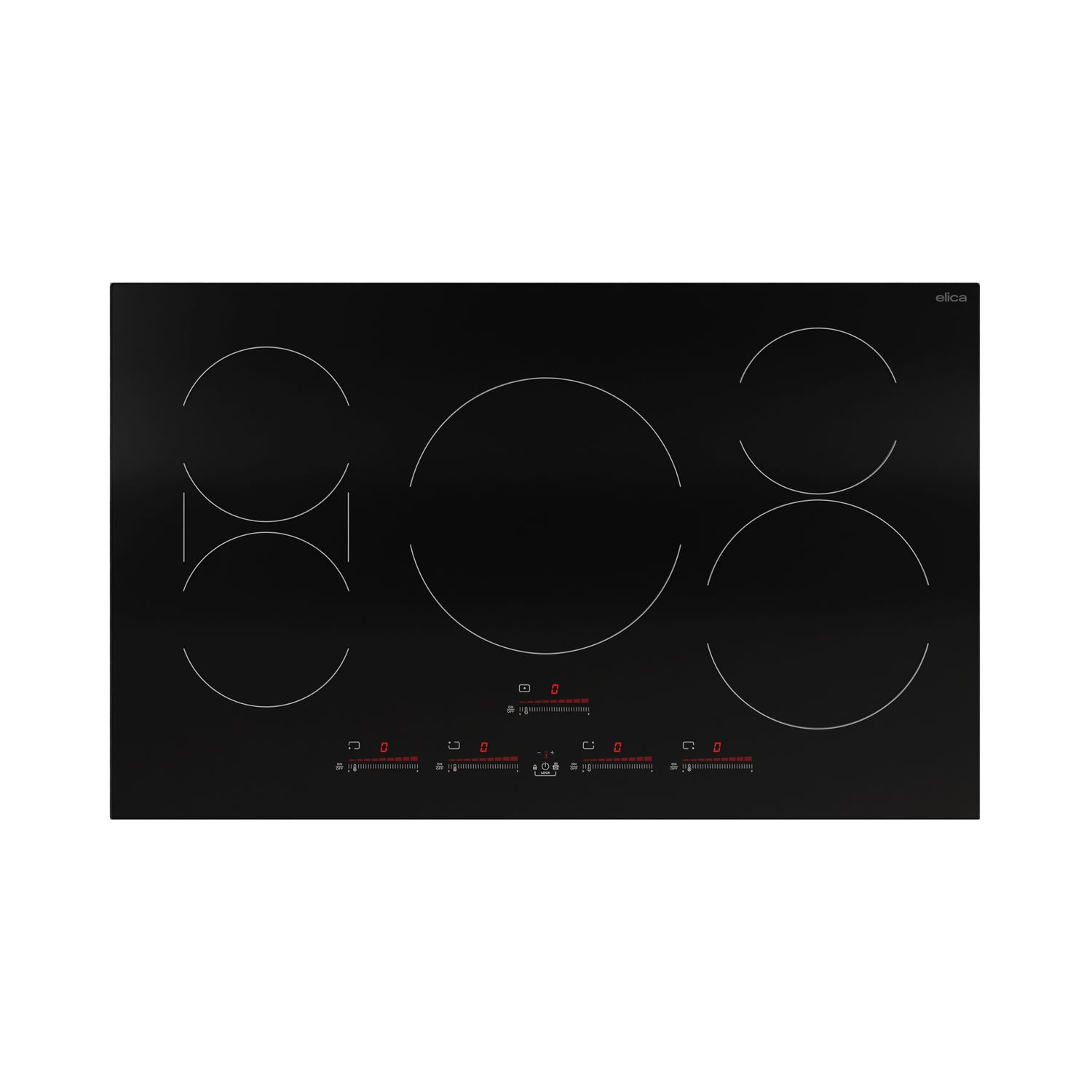 ELICA COOKTOP VOLTA 36&quot; BLACK GLASS