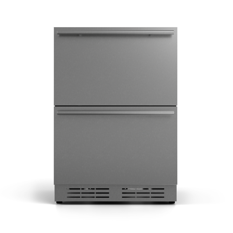ELICA 2 DRAWERS SINGLE ZONE BEVERAGE CENTER