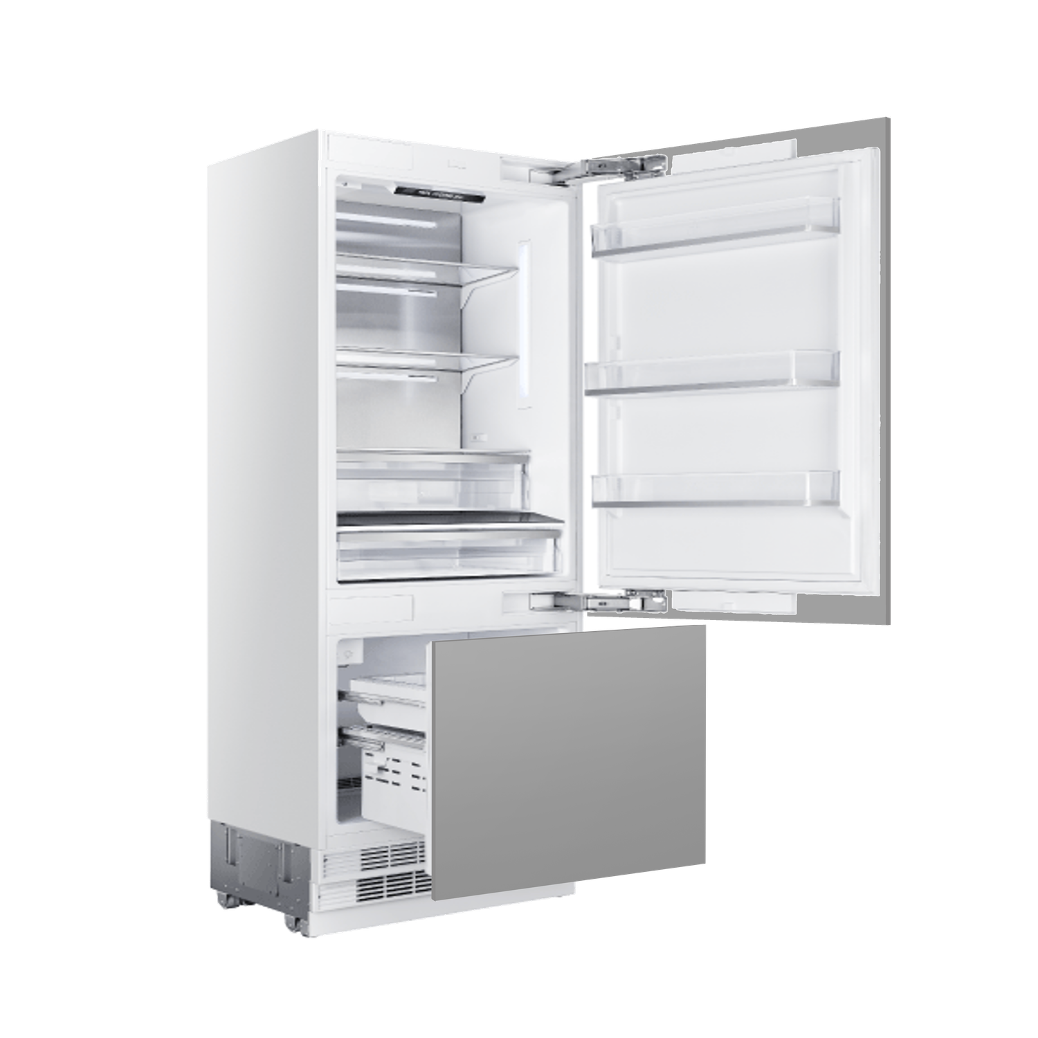36&quot; Single Door Right, Bottom Mount, Panel Ready, 19.8 cf Refrigerator