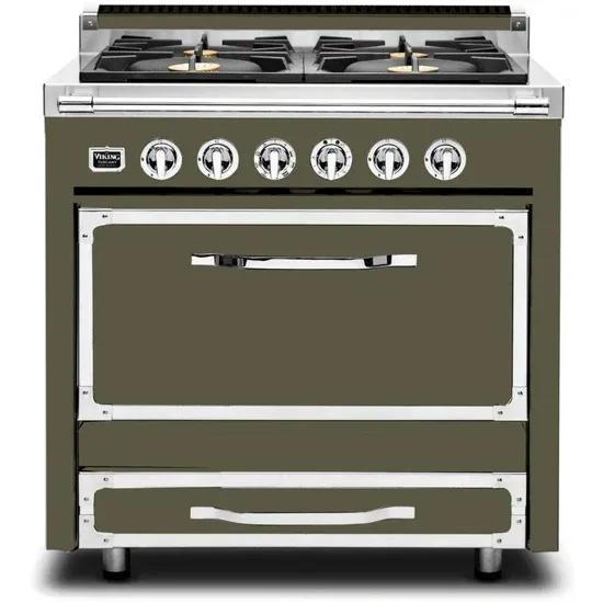 VIKING TUSCANY 36&quot; DF RANGE 4 BURNER - Martini