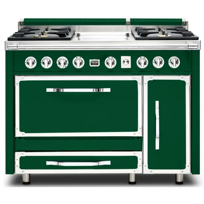 VIKING TUSCANY 48&quot; DF RANGE 4 BURNER/GRIDDLE - Ivy