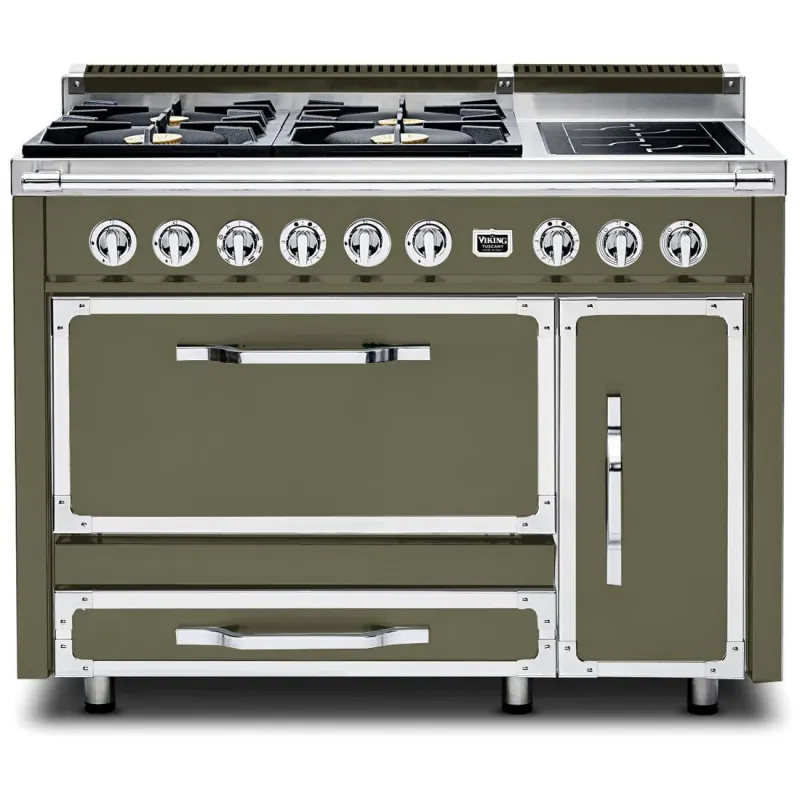 VIKING TUSCANY 48&quot; DF RANGE 4 BURNER/INDUCTION - Martini