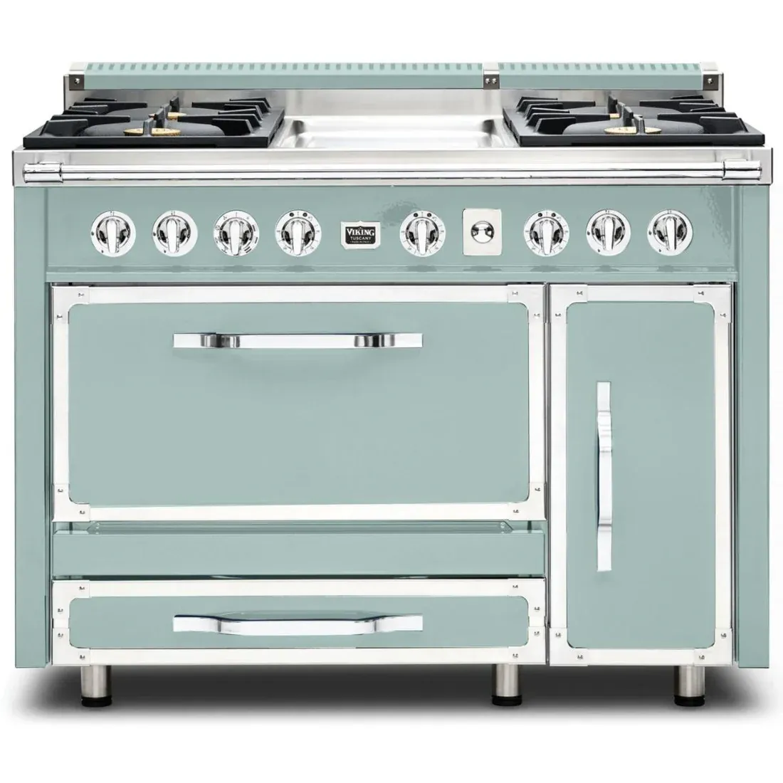 VIKING TUSCANY 48&quot; DF RANGE 4 BURNER/GRIDDLE - Splash