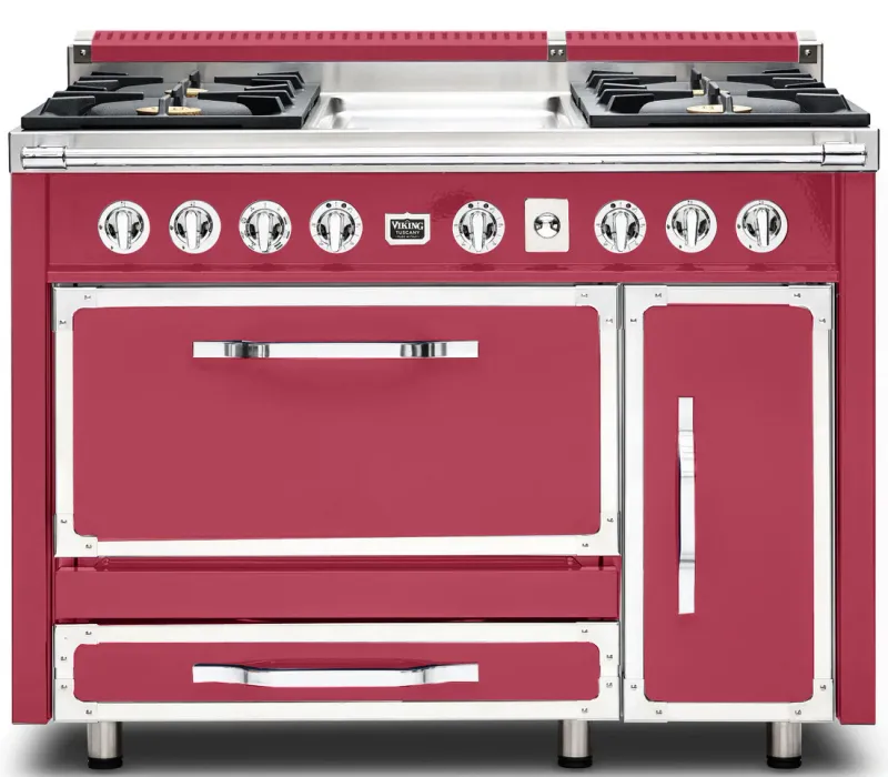 VIKING TUSCANY 48&quot; DF RANGE 4 BURNER/GRIDDLE - Valentine