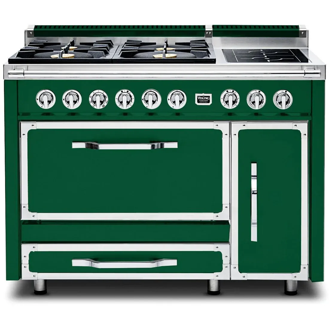 VIKING TUSCANY 48&quot; DF RANGE 4 BURNER/INDUCTION - Ivy