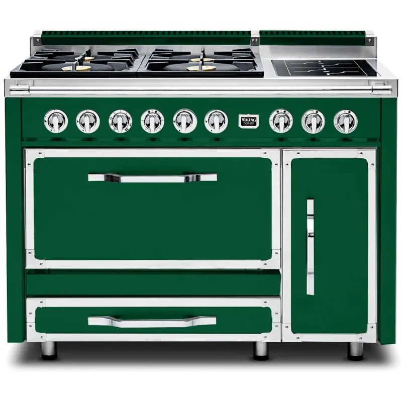 VIKING TUSCANY 48&quot; DF RANGE 4 BURNER/INDUCTION - Ivy