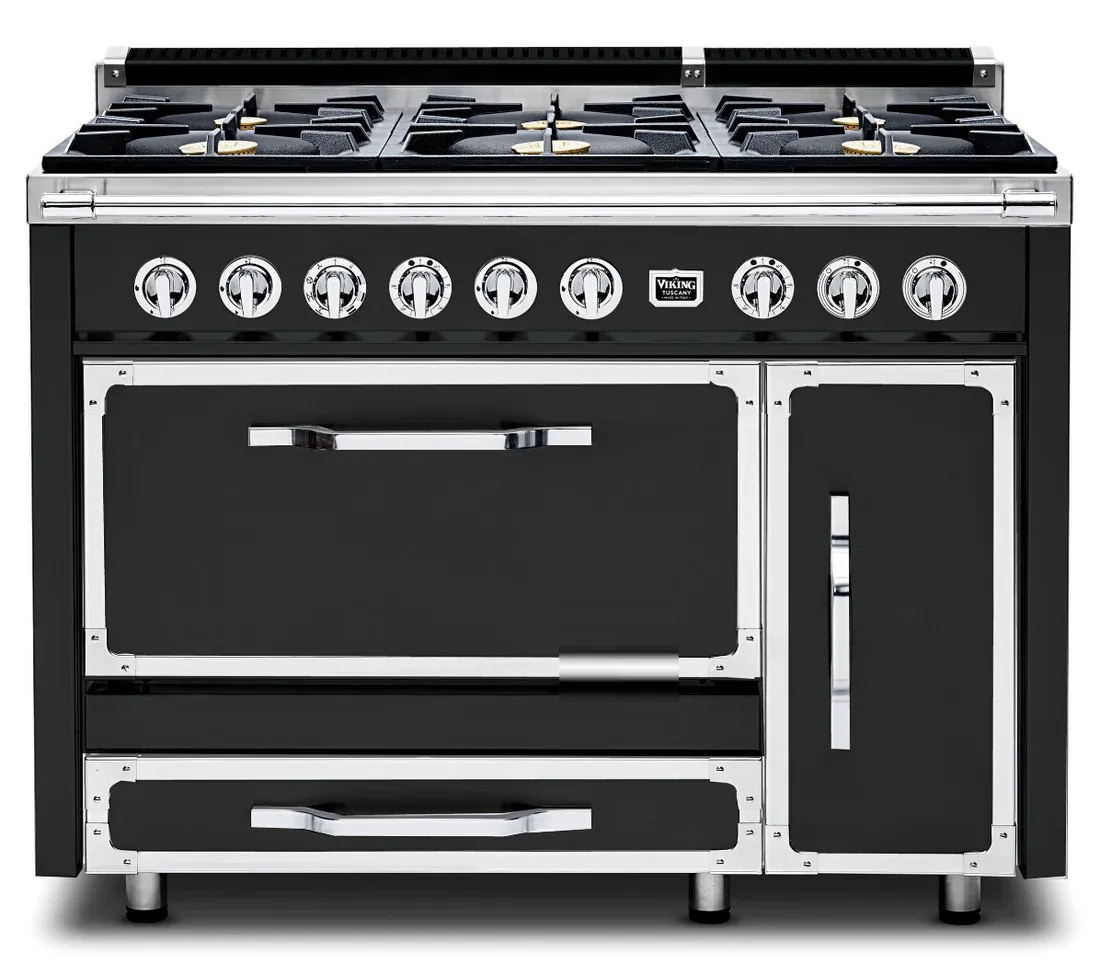 VIKING TUSCANY 48&quot; DF RANGE 6 BURNER - Antique Bronze