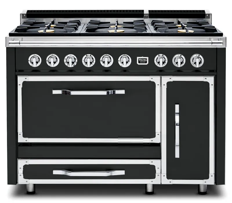 VIKING TUSCANY 48&quot; DF RANGE 6 BURNER - Antique Bronze