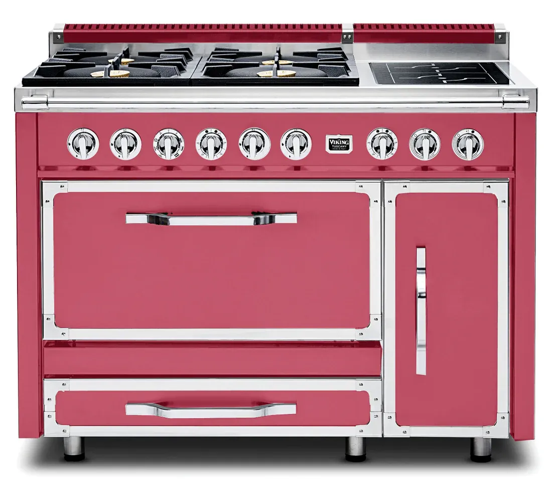 VIKING TUSCANY 48&quot; DF RANGE 4 BURNER/INDUCTION - Valentine