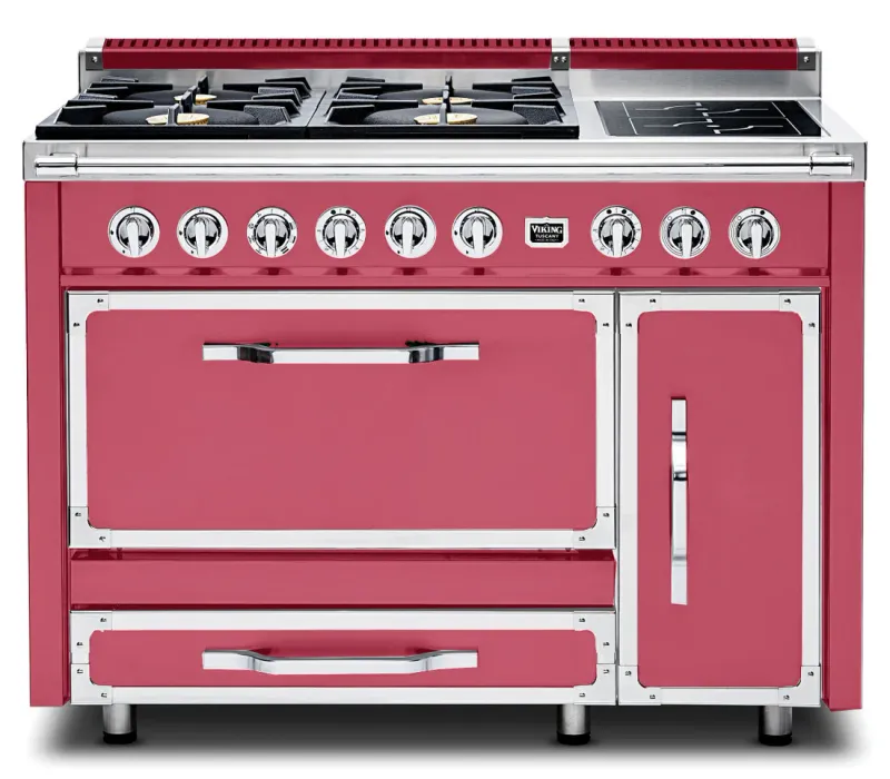 VIKING TUSCANY 48&quot; DF RANGE 4 BURNER/INDUCTION - Valentine