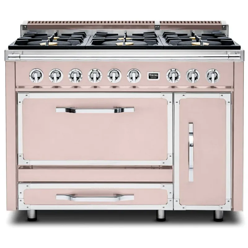 VIKING TUSCANY 48&quot; DF RANGE 6 BURNER - Blush