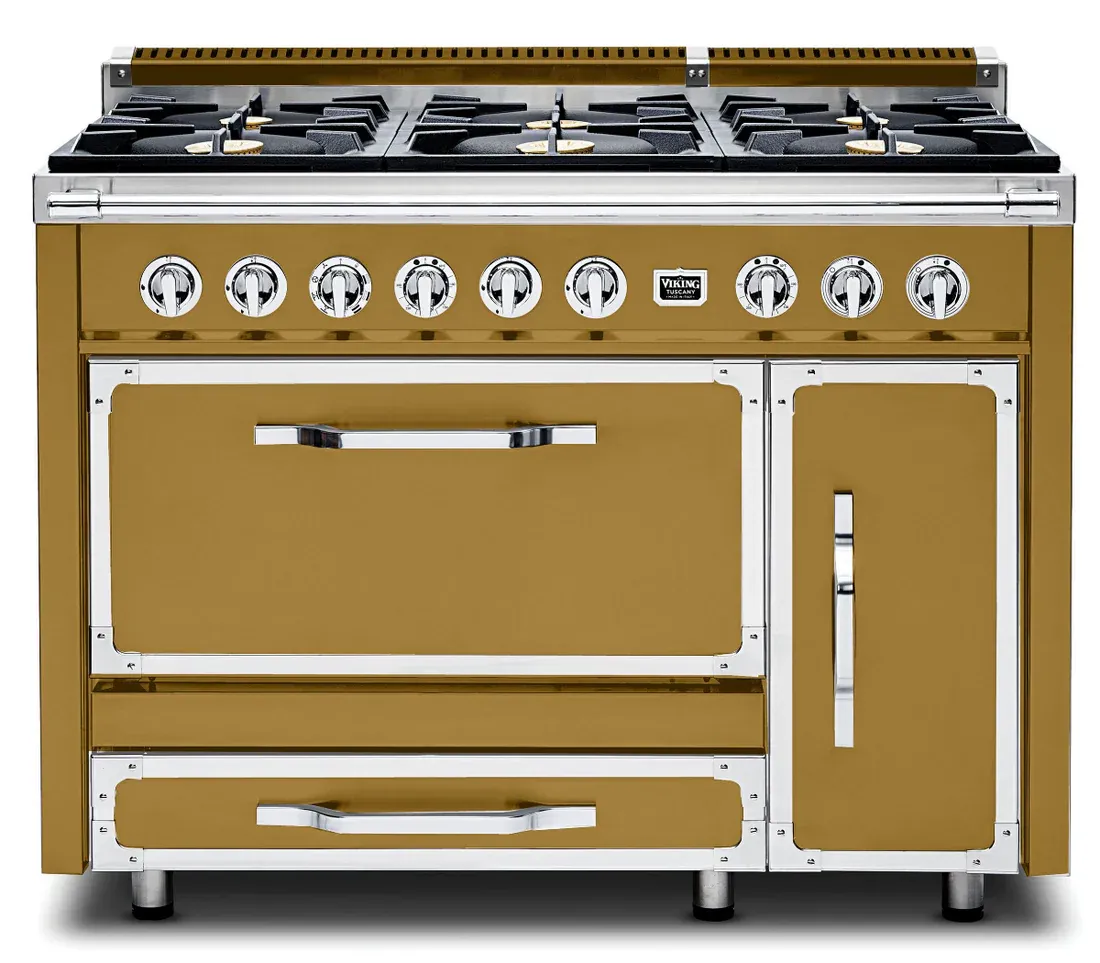 VIKING TUSCANY 48&quot; DF RANGE 6 BURNER - Golden Hour