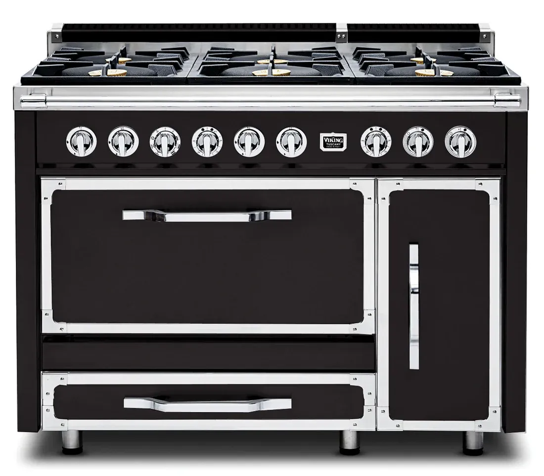 VIKING TUSCANY 48&quot; DF RANGE 6 BURNER - Onyx