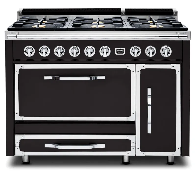 VIKING TUSCANY 48&quot; DF RANGE 6 BURNER - Onyx