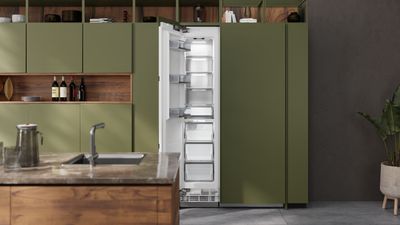 ELICA COLUMN 18&#39;&#39; SINGLE DOOR R, 8.6 CF FREEZER