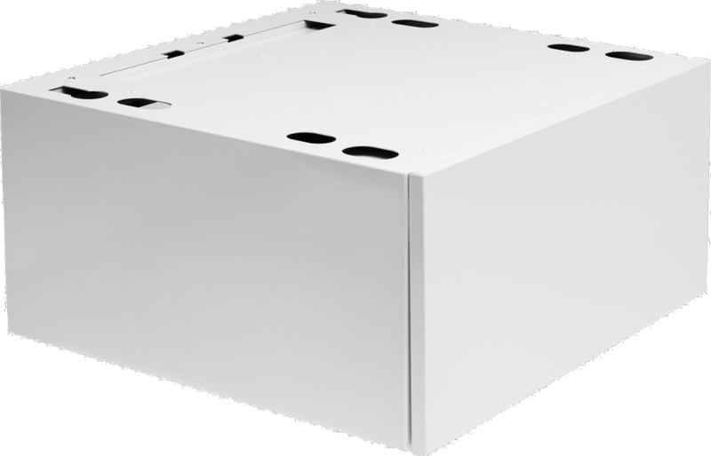 Pedestal drawer w. shelf WH