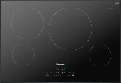 Masterpiece™, 30” Induction Cooktop, New Glass design ,Black , Frameless Masterpiece™, 30” Induction Cooktop, New Glass design ,Black , Frameless
