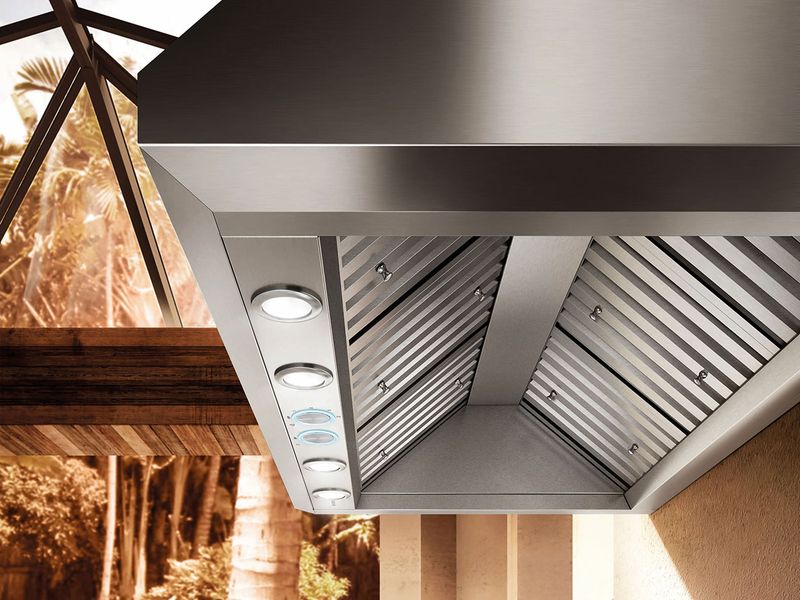 CAPRI Outdoors Range Hood 48" wide - 1200CFM