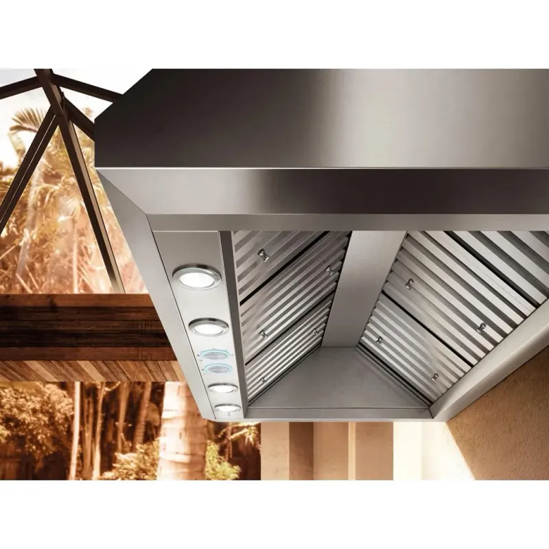 CAPRI Outdoors Range Hood 36" wide - 1200CFM