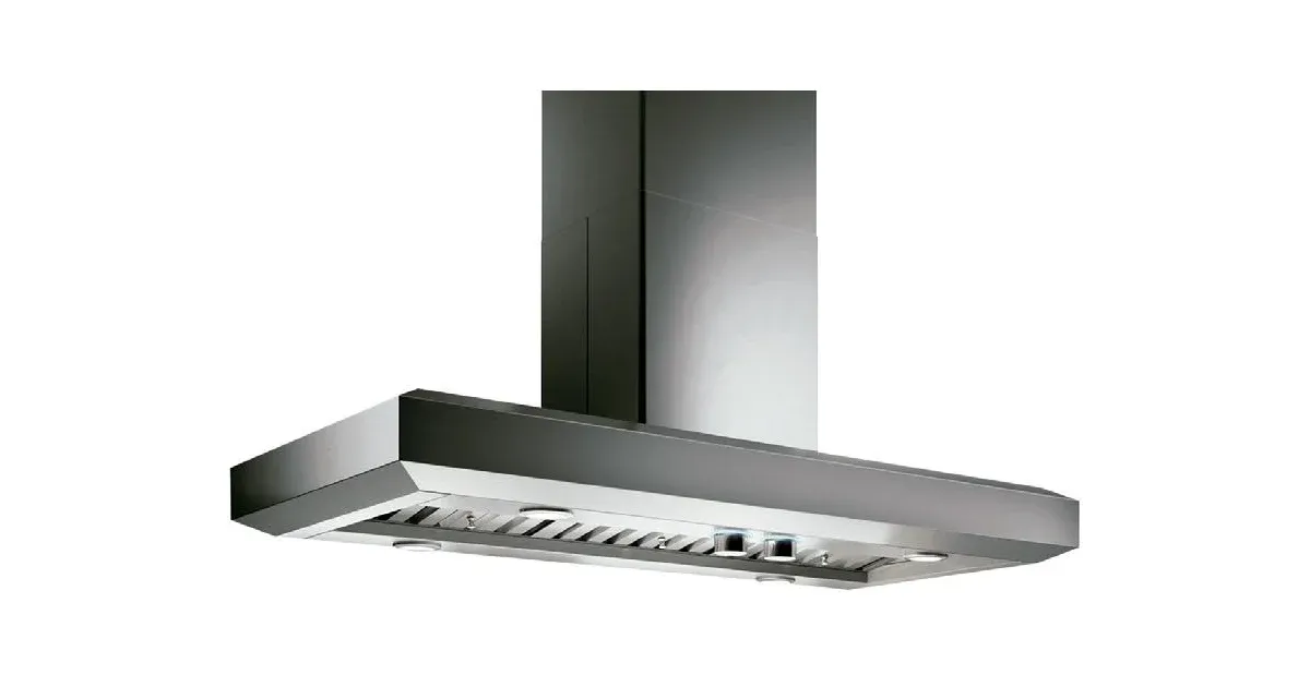 VAVANO IS Island Range Hood 42&quot; wide - 600CFM