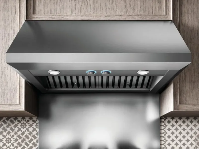 CALABRIA Undercabinet Range Hood 48" wide - 1200CFM