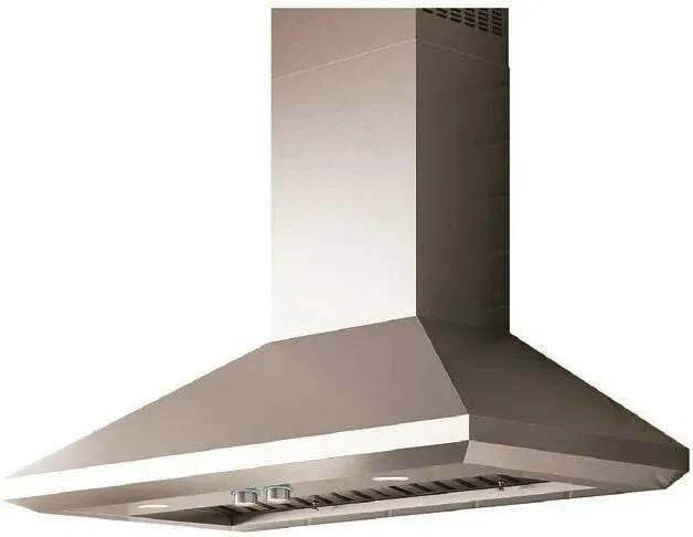 LEONE Wall Mount Range Hood 42&quot; wide - 1200CFM