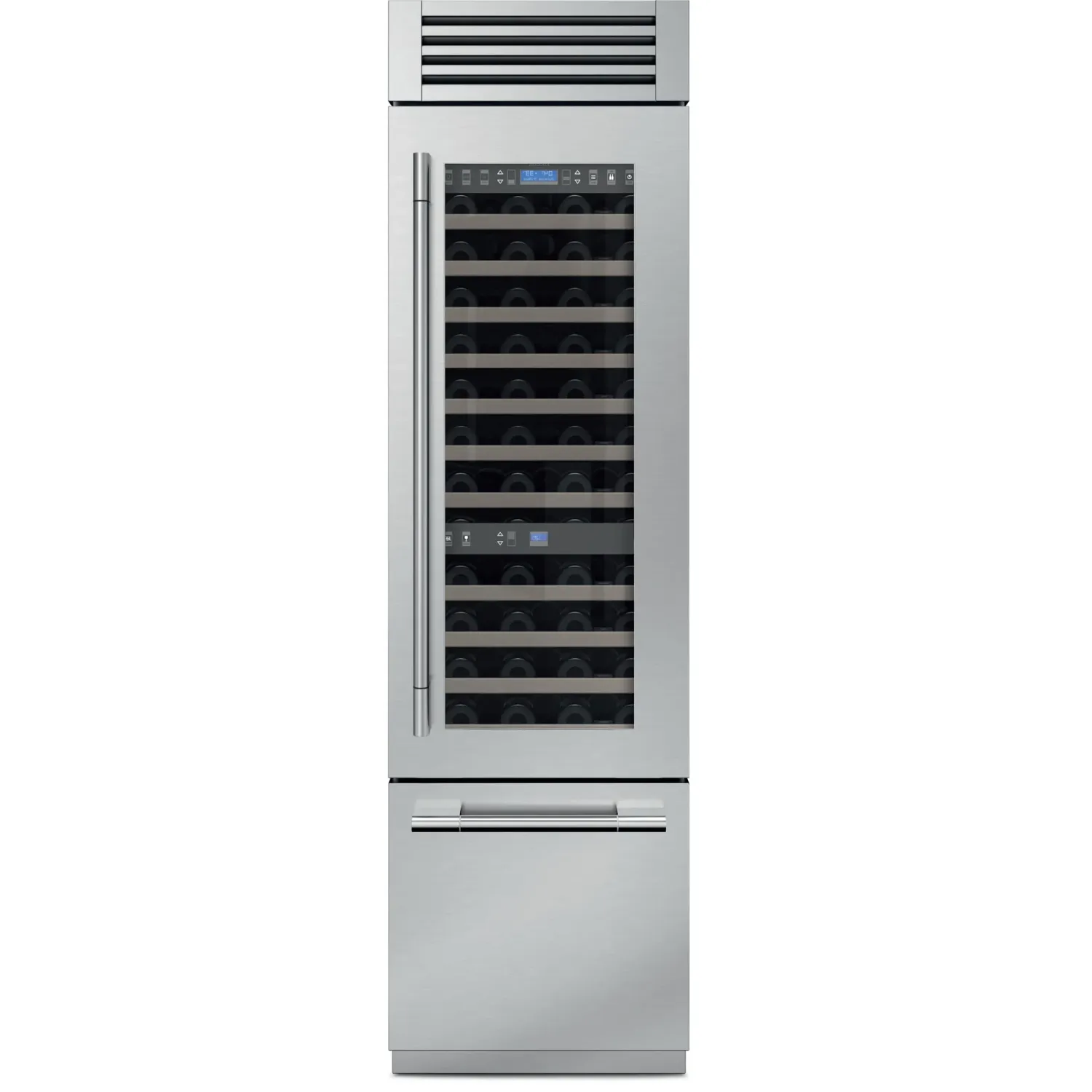 24&quot; Sofia Pro Wine Cellar Built-In Bot.Mount/ Dual Zone SS - Right