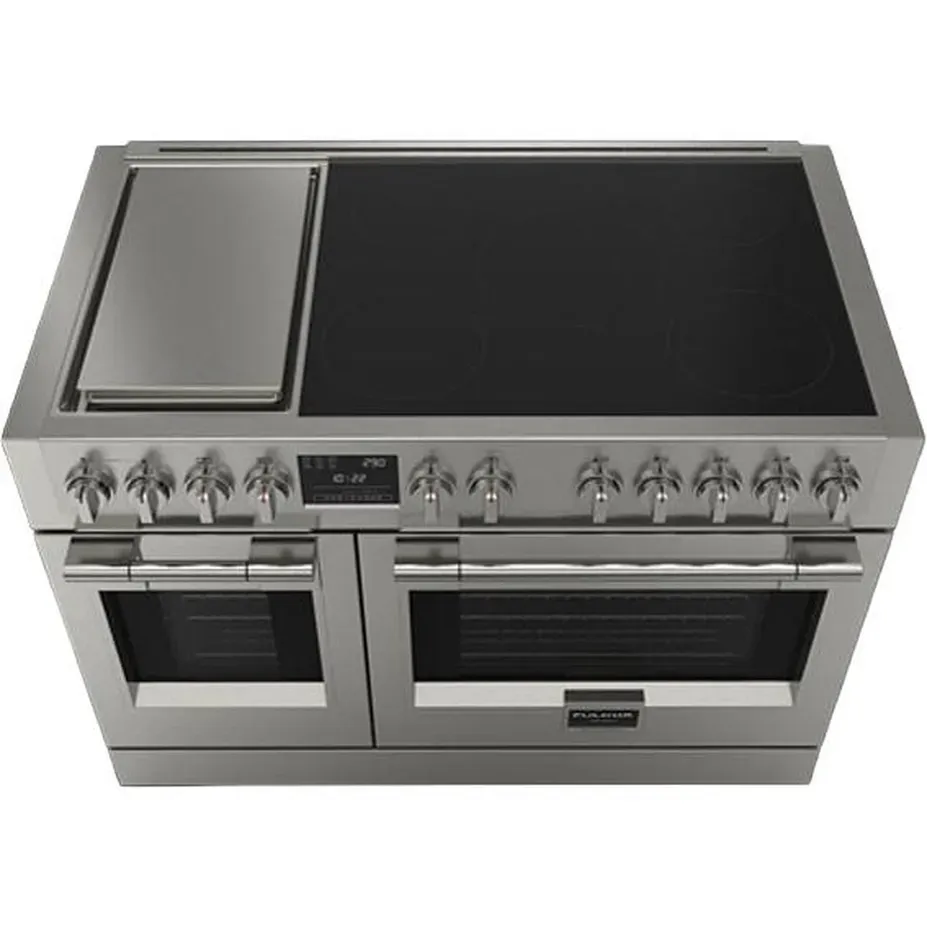 600 Series Freestanding Professional 5 burner Induction range with 2 zone induction