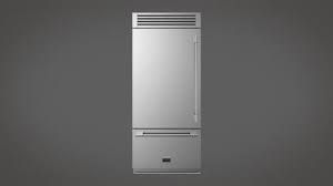 36&quot; Sofia Pro Fridge Built-In Bottom Mount SS -Left