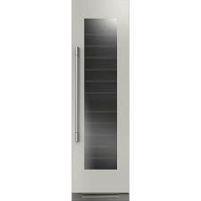 24&quot; RH - Integrated Bottom Compressor Column - 2 zone wine, Luminous interior
