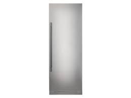 30&quot; RH - Stainless Cladded Bottom Compressor Column - Freezer, Luminous interior with internal ice maker includes Professional Badge and Handle