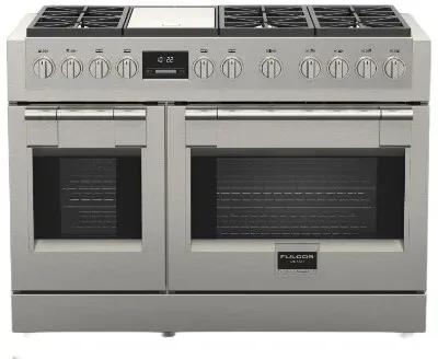 48&quot; Sofia Pro Gas Range 6 Brass burner, SS