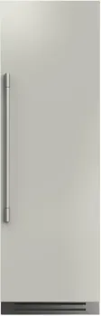 24&quot; RH - Stainless Cladded Bottom Compressor Column - Freezer, Luminous interior with internal ice maker includes Professional Badge and Handle