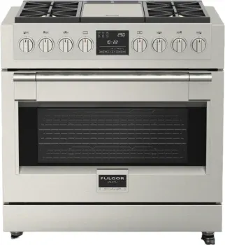 600 Series Freestanding Professional 4 burner and griddle dual fuel range