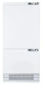 &quot;NO ICE MAKER&quot; E Star 36&quot; built in overlay 19.8 cu.ft. bottom compressor with dual evaporators and 3 temp zones