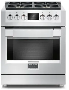 30&quot; Sofia Pro Gas Range 4 Brass burner, SS