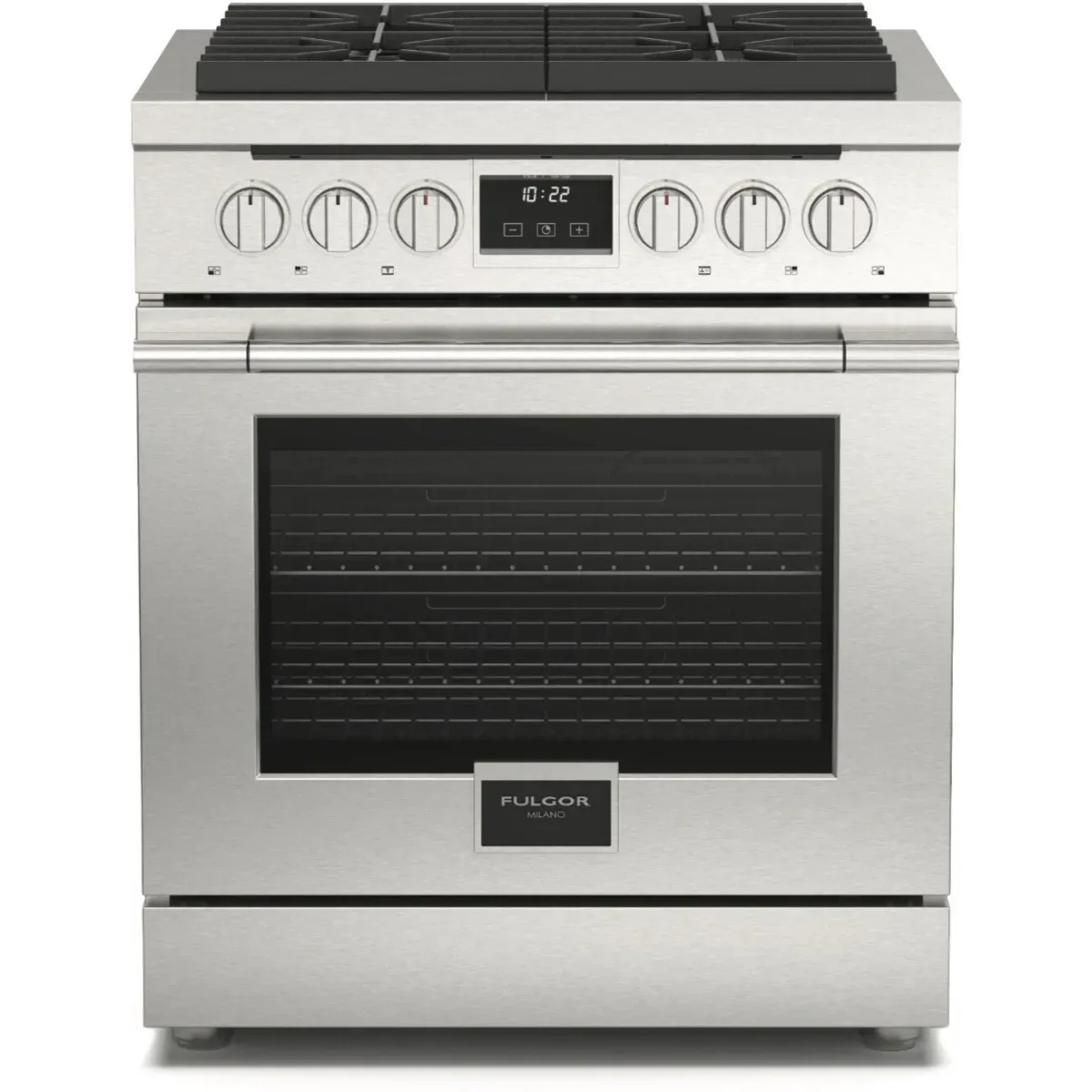 30&quot;Prof. Gas Range, 4 Aluminum burners, SS