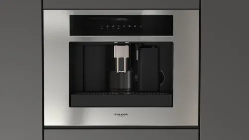 24&#39;&#39; built in automatic coffee machine stainless steel finish