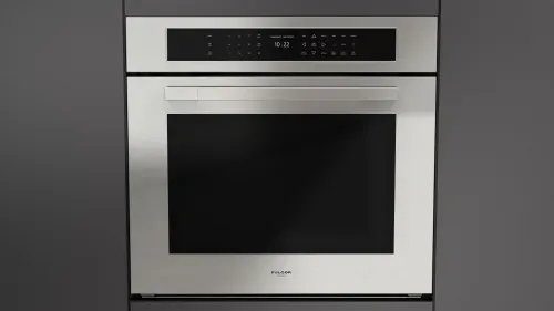 30&#39;&#39; single builtin self-clean elect- oven w/ dual conv/ multi pass broiler air fry / soft closing door 2 std racks 1 x telescopic rack SS