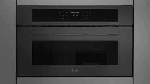 30&#39;&#39; combination steam convection oven with air fry function black matte