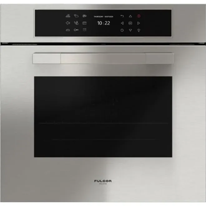 24&#39;&#39; single built-in  Elect oven/Air fry/single convection multipass broiler/w 2 std SS racks
