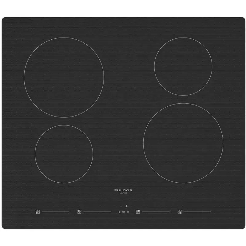 Induction Cooktop, 24&quot; 4 zone, touch slide controls, N.A. version, All Glass