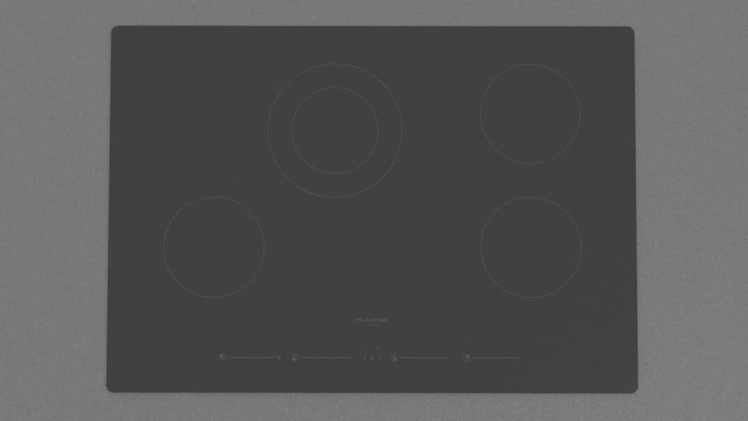 30&quot; Radiant Cooktop,  4 zone, Touch Slide Controls, N.A. version