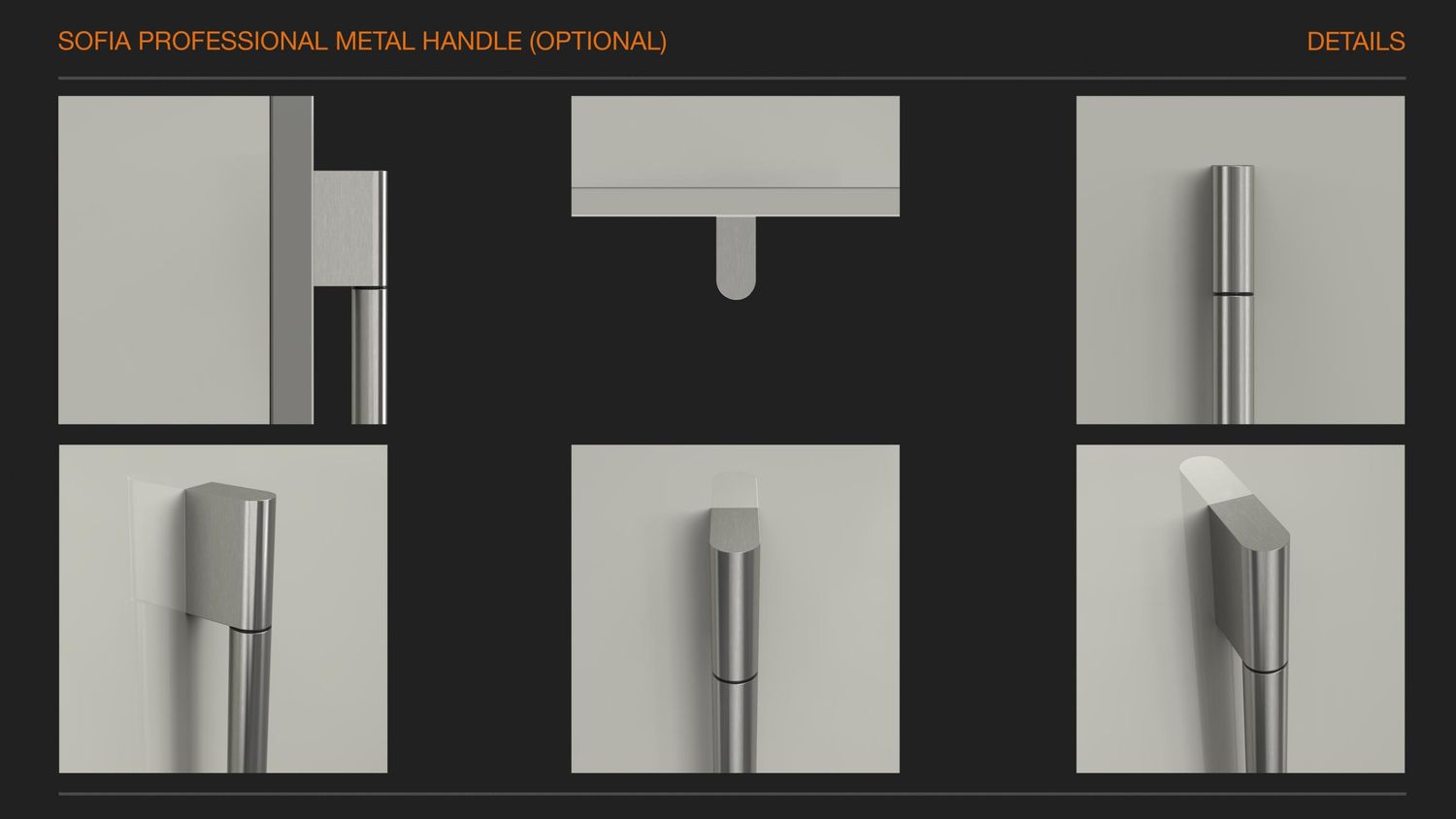 Sofia Pro Built-in Overlay Column Handle Kit