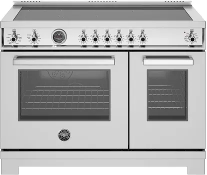 48&quot; Professional Series range - Electric self clean oven - 6 induction zones, SS