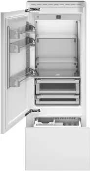 30" Built-in refrigerator - Panel ready - Left swing door